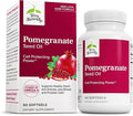 Terry Naturally Pomegranate Seed Oil - Dietary Supplement to Support Cardiovascular Health - Herbal Non-GMO Supplement with Omega-5 &amp Pomegranate Extract - 60 Softgels