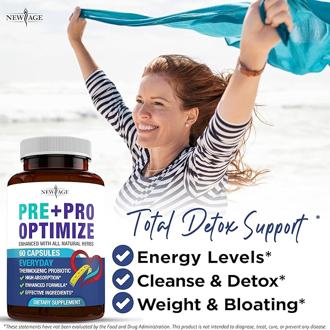 Pro Optimize Probiotics for Women Menopause 70 Billion CFU Digestive Health - Relief for Bloating Hot Flashes Joint Support Night Sweats - Gut Health &amp Metabolism - Dong Quai (120 (Pack of 2