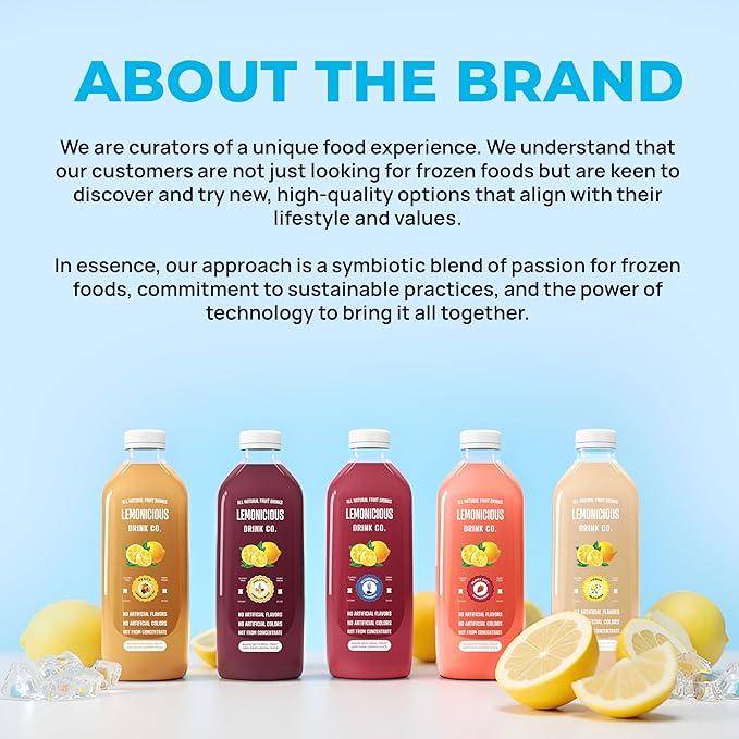 Lemonicious Classic Bundle – 12 Bottles of Real Fruit Lemonade (32oz each) – Lemon Blossom Flavor – Fresh Squeezed No Preservatives