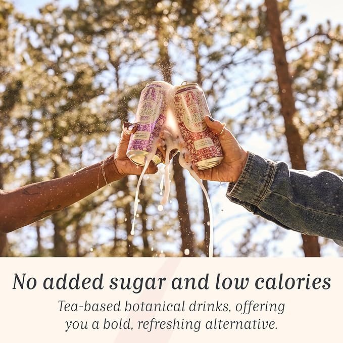 Corpse Reviver: Electrolyte Hydration Drink | Organic Non-Alcoholic 175mg Magnesium 325mg Potassium 75mg L-Theanine 20mg Zinc 20mg Sodium (Canned Flavored Sparkling Water) Botanical 12-Pack