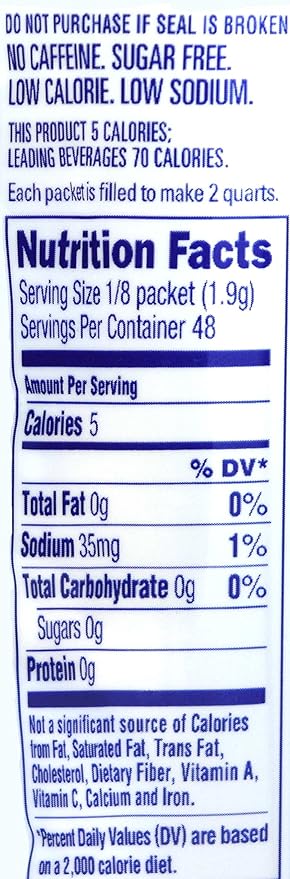 Crystal Light Lemonade Drink Mix 12-Quart Canister (Pack of 7)