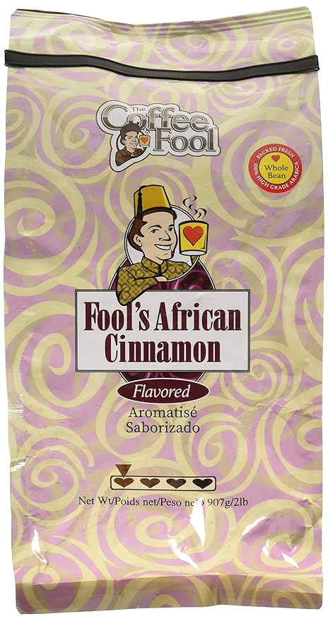 The Coffee Fool African Cinnamon Whole Bean 2 Pound