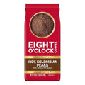 Eight O'Clock Coffee 100% Colombian Peaks Ground Coffee Medium Roast 30 Ounce (Pack of 1) - Rich Winey &amp Full Bodied