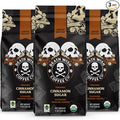 Death Wish Coffee - Organic Cinnamon Sugar Flavored Ground Coffee (27 Ounces)