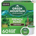 Green Mountain Coffee Roasters French Roast Keurig K-Cup Pods Dark Roast Coffee 60 Count (6 Packs of 10)