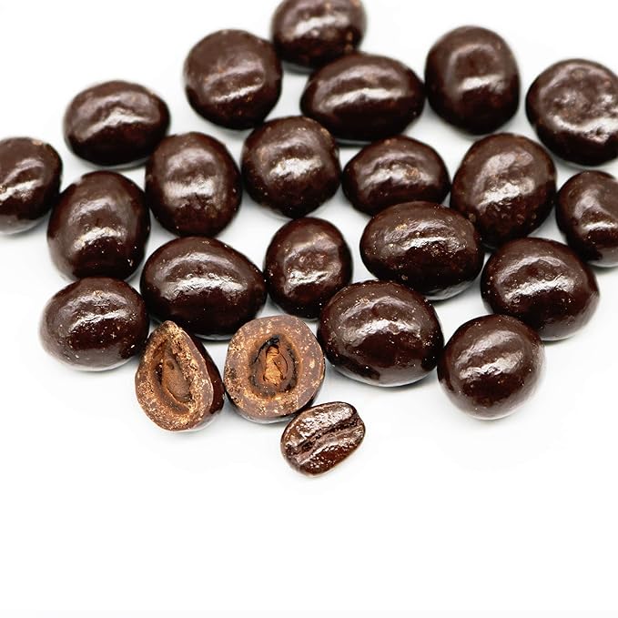 Smarty Stop Chocolate Covered Roasted Espresso Coffee Beans (Dark Chocolate 2 Pound (Pack Of 1))