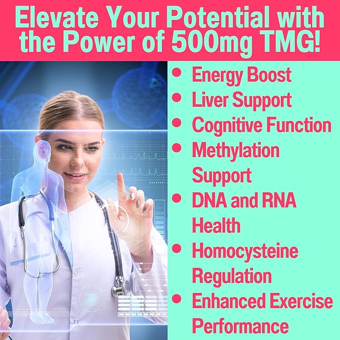 SHIZAM TMG Betaine Alpha Lipoic Acid ALA D3 Fisetin Gummies Tri-Methylglycine trimethylglycine R-Alpha NAD+ Plus + HCL Supplements Mitochondrial Senolytic Activator NR Capsules Powder 600mg 1000mg