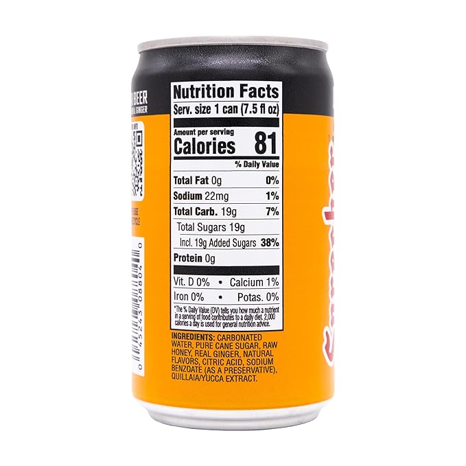 Sprecher Ginger Beer 7.5 fl oz Mini Cans (10 Pack)