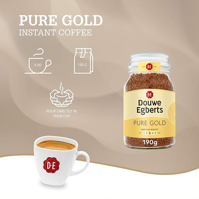 Douwe Egberts - Pure Gold Medium Roast - 190g