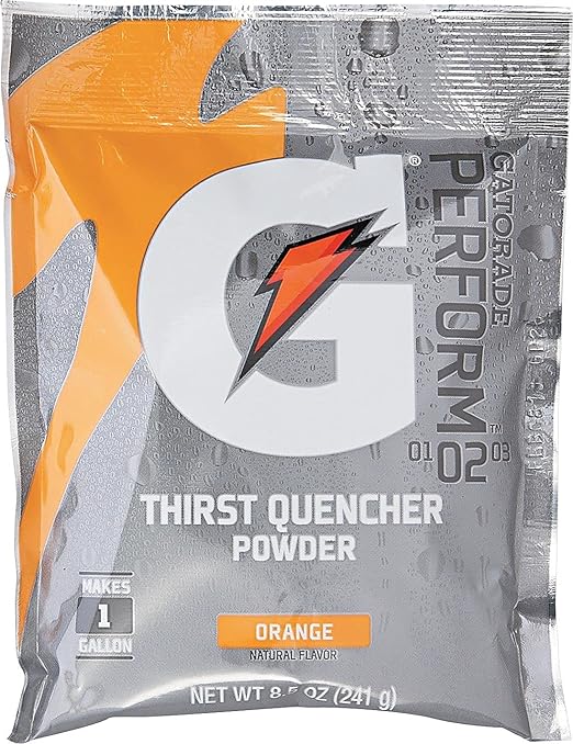 Gatorade 8.5 Ounce Thirst Quencher Powder Orange(40 pocket)