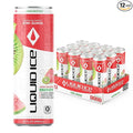 Liquid Ice Energy Drink - With Postbiotics For Gut-Health Natural Caffeine Zero Sugar 120mg Caffeine L- Theanine Antioxidant Support Clean Focused Energy with Green Tea Extract COQ10 Kiwi Guav