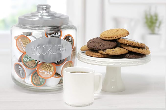 Cookie Jar Peanut Butter Flavored Coffee Pods for Keurig K Cup Brewers 40 Count – Delicious Peanut Butter Flavor in Every Cup Great for a Nutty Coffee Treat