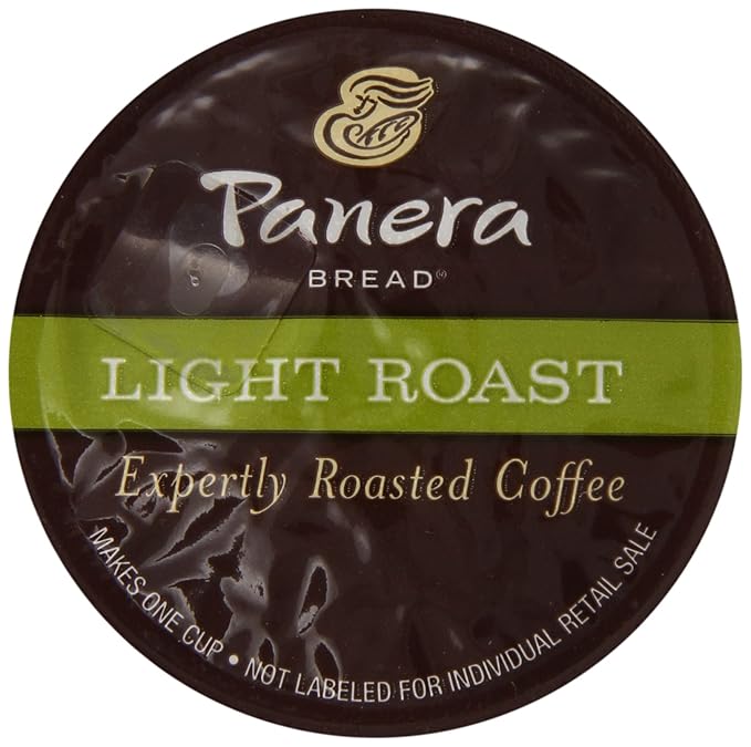 Panera Bread Coffee Light Roast 12 Count