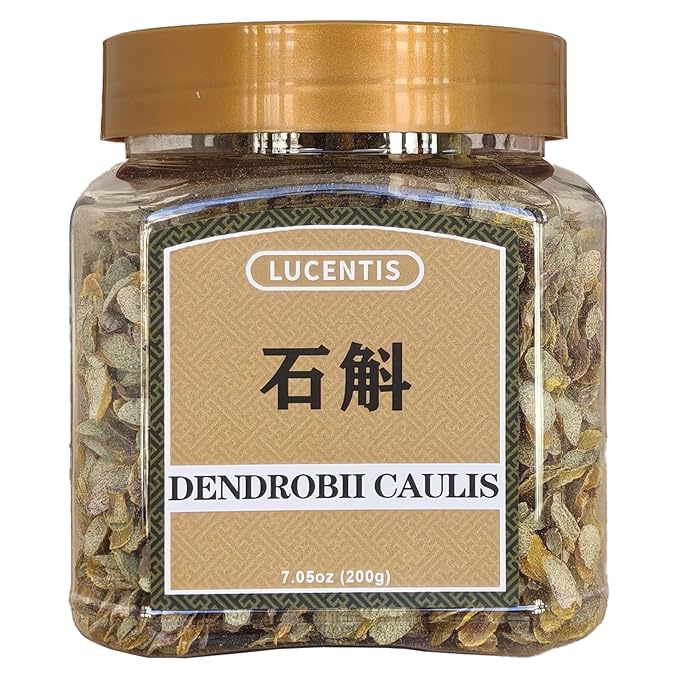 Sliced Dendrobium Branches 7.05 oz Can Dried Dendrobium Candidum Tie Pi Shi Hu Herba Dendrobium Officinale (Cultivated) 石斛
