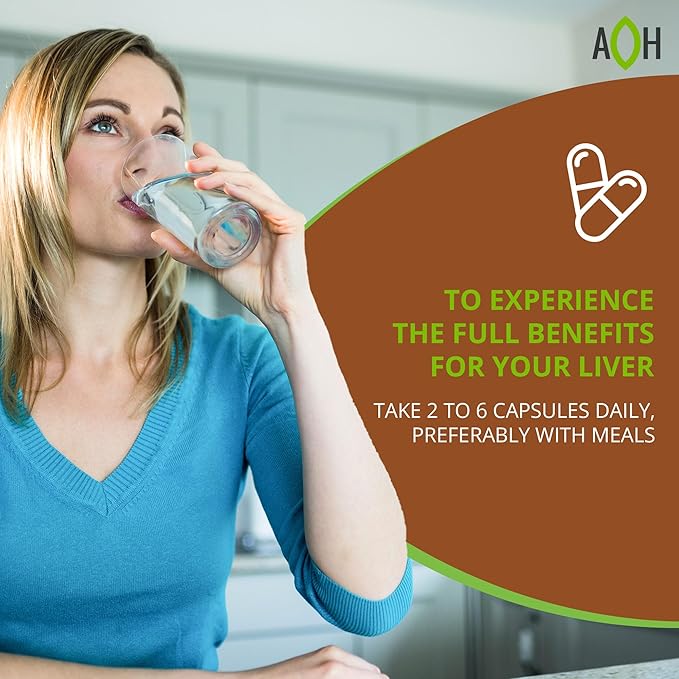 ADAPTOHEAL Milk Thistle Turmeric and Astragalus Complex – Liverheal Herbal Liver Cleanse and Detox Formula with Artichoke and Schisandra Extracts – High-Potency Plant Blend (90 Capsules)