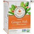 Traditional Medicinals Organic Ginger Aid Herbal Tea Promotes Healthy Digestion (Pack of 6) - 96 Tea Bags Total