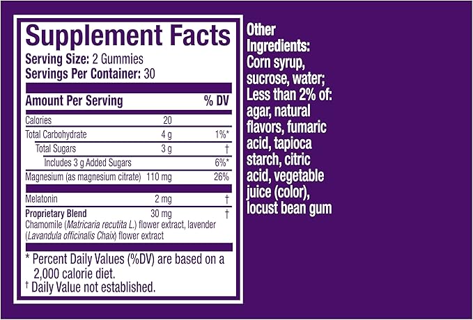ZzzQuil Pure Zzzs Muscle Relaxation Melatonin Sleep Aid Gummies Supports Muscle Function Helps You Fall Asleep Naturally Fast Melatonin + Magnesium No Next-Day Grogginess Drug-Free 60ct