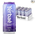 Yerbae Energy Beverage - Gourmet Grape 0 Sugar 0 Calories 0 Carbs Energized by Yerba Mate Plant-Based Healthy Alternative to Sugary Energy Drinks 16oz cans (12 Pack)
