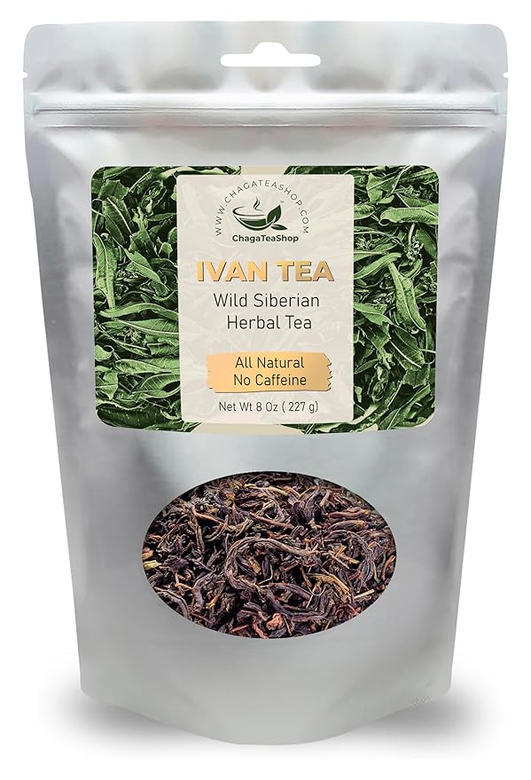 Siberian Fermented Wild Ivan Chai Loose Herbal Tea All Natural No Caffeine (NET WT 8 OZ (227G))