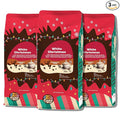 Crazy Cups Flavored Ground Christmas Coffee White Christmas Coffee For Brewing Flavored Hot or Iced Coffee 10 oz Bag (Pack of 3)