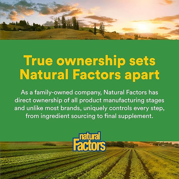 Natural Factors Turmeric &amp Bromelain 450 mg Muscle and Joint Support 180 Capsules