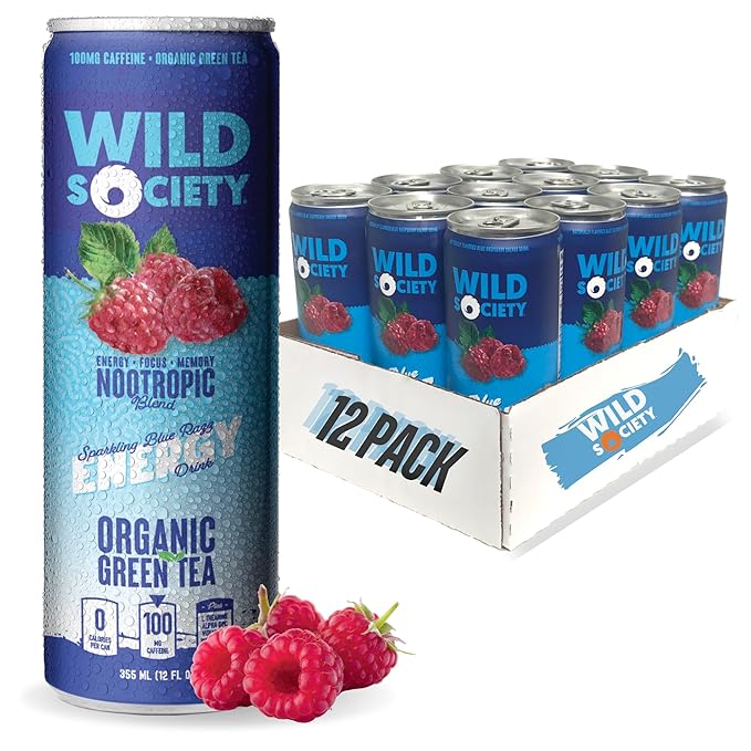 Energy Drink Top Flavor Multipack (48 cans) - Citrus Punch + Black Razz + Blue Razz + Mango Passionfruit