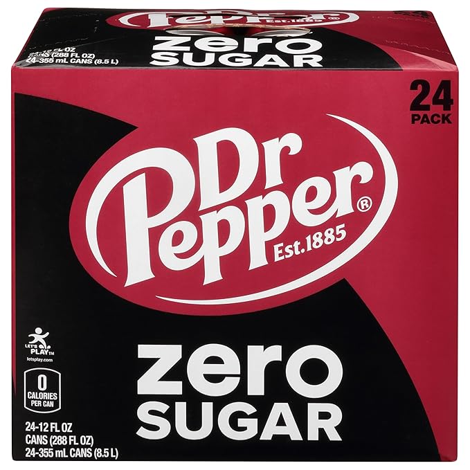 Soda Zero Sugar 24 Pack