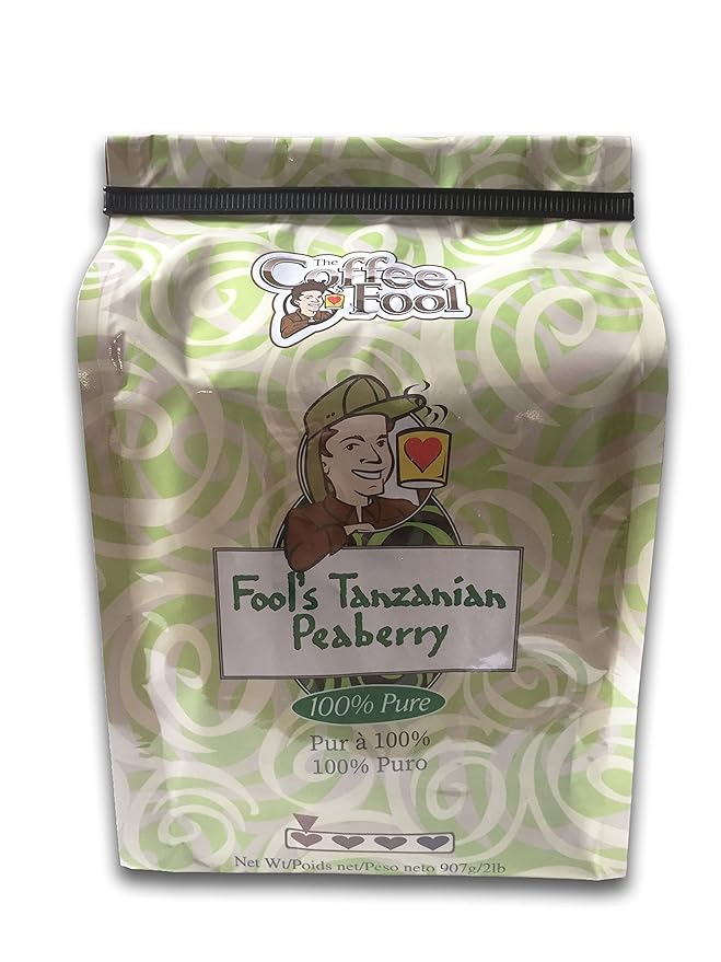 Coffee Fool’s Tanzanian Peaberry 2 Pound (Drip Grind)