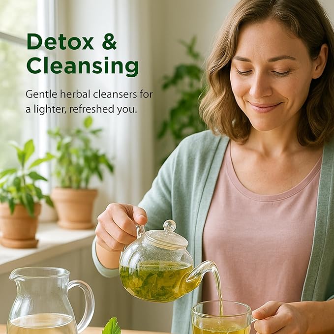 Flora Health Flor-Essence Liquid Tea Blend - Ancient 8-Herb Formula - Natural Full Body Cleanse &amp Detox - Organic Ingredients - Pure Vegan Formula - Burdock Root Sorrel Slippery Elm Kelp - 500m