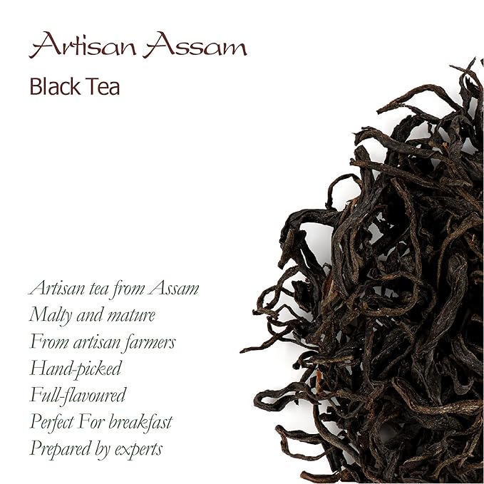 Assam Black Tea From India - Artisan Big Leaf Golden Quality - Assam Tea