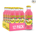 Calypso Lemonade Triple Melon Lemonade Made with Real Fruit 16 Fl Oz Glass Bottles (Pack of 12)