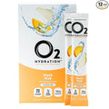 O2 Hydration Mix - Peach Pear - Hydration Powder Packets | Great Tasting | Low Sugar Recovery Drink | Easy Open Single-Serving Stick | Gluten-Free (Peach Pear/30 Count)