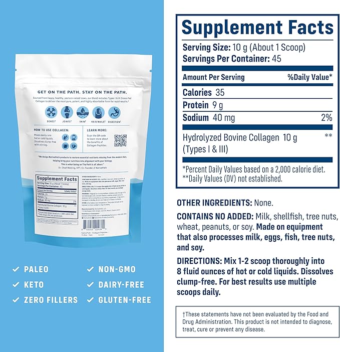 NativePath Collagen 45 and Organic MCT Oil Bundle