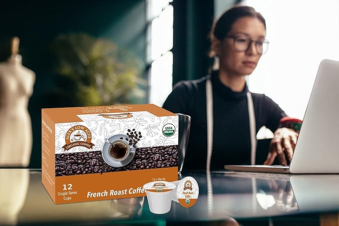 Alex's Low Acid Organic Coffee Caffeine Fiend Single-Serve Pods Variety Pack