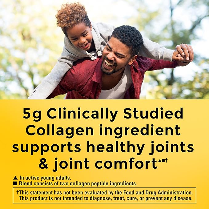 Nature Made Collagen Peptides Powder Type 1 and 3 Joint Support Collagen Powder Unflavored Sugar Free Keto Friendly with Biotin for Hair Skin &amp Nails Support 11.2 oz 28 Day Supply