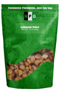 NPG Dried Longan Pulp 16 Oz Meat Fruit Gui Yuan Lung Gan No Additives Edible Perfect for Teas Snacks Desserts Cooking Premium Quality Dragon Eye