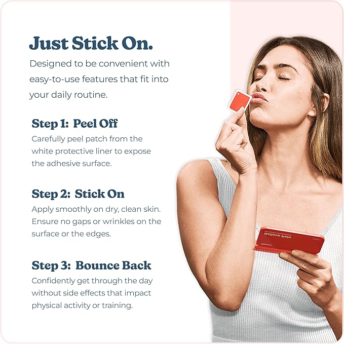 Bounce Back Patch | Vibrants Bio-Frequency Patches for Pain | Sample Pack - 7 Pain Patches