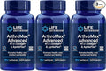 Life Extension ArthroMax Advanced with NT2 Collagen &amp ApresFlex 60 Capsules (Pack of 3)