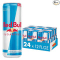 Red Bull Energy Drink Sugar Free 12 Fl Oz Pack of 24