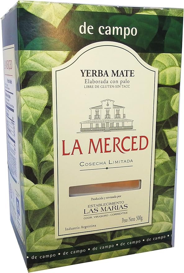 La Merced De Campo Yerba Mate 500 g (1.1 lb) 6 units