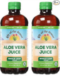 Lily of the Desert Aloe Vera Juice - Whole Leaf Filtered Aloe Vera Drink Non-GMO Aloe Juice with Natural Digestive Enzymes for Gut Health Stomach Relief Wellness Glowing Skin 32 Fl Oz (Pack of 2)