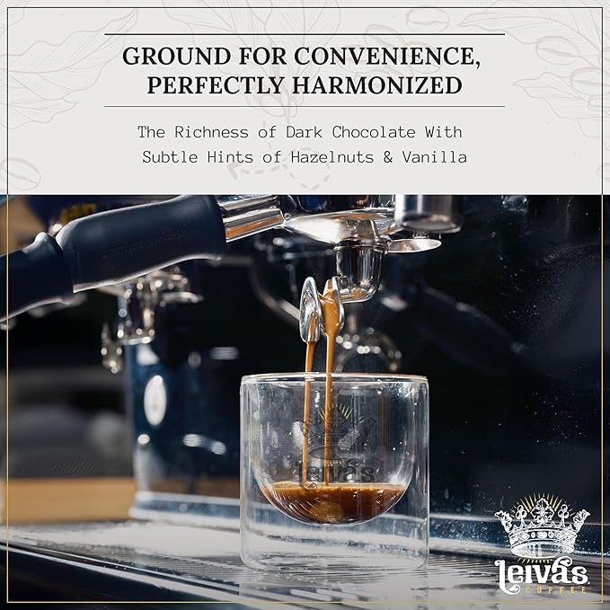 Leiva’s Espresso Ground Coffee Variety Pack 3 x 8oz – Blonde Medium &amp Dark Roast – Micro-Lot Guatemalan Beans – Low Acidity