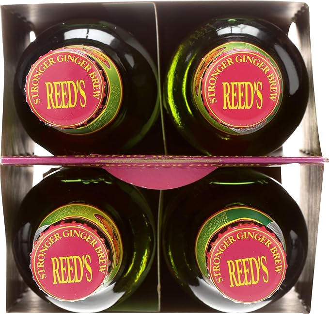 Reeds Ginger Brew Ginger Beer 12 Ounce 4 Pack