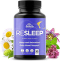 Sleep Aid Support Supplement - Melatonin Free Formula with Magnesium Valerian Chamomile Apigenin Helps Restful Sleep and Relaxation No Grogginess Sleeping Pills