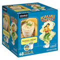 Kauai Coffee K-Cup Pods for Keurig Brewers – Arabica Coffee 10% Hawaiian – Medium Roast Banana Flavor with Creamy Vanilla – Banana Crème 1 Pack of 48 Single Serve K-Cups