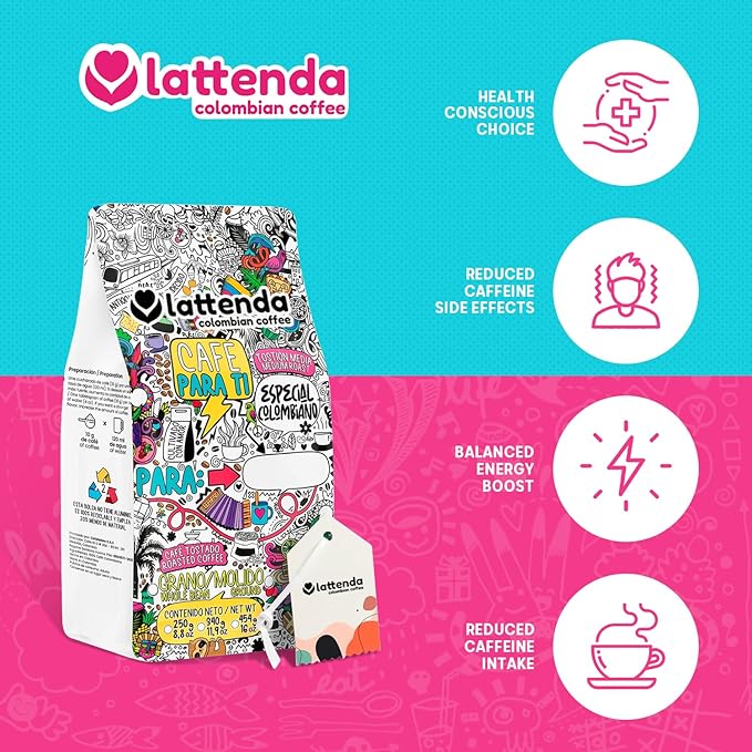 Lattenda Para Ti Specialty Coffee: Personalized Colombian Culture in Every Sip - 454g Ground