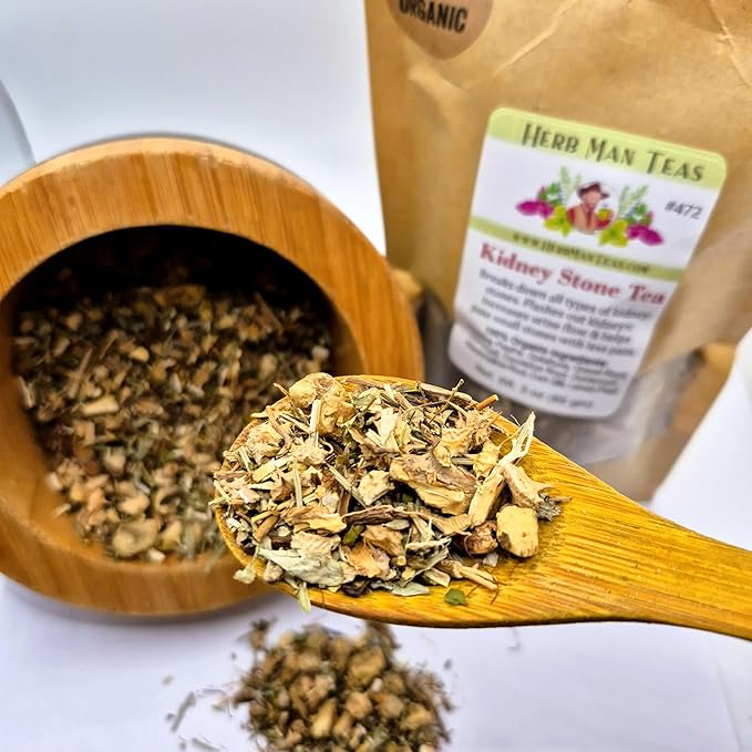 STONE BREAKER TEA – Helps break down stones and flush the urinary tract with Chanca Piedra – supports kidney cleansing – formulated by master herbalist Khabir – 100% Organic Non-GMO no additives