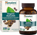 Himalaya Organic Mucuna Pruriens 60 Day Supply - Herbal Supplement for Calming Relaxation from Tension and Promoting Brain Function - Vegan Non-GMO Gluten Free 600 mg 60 Caplets