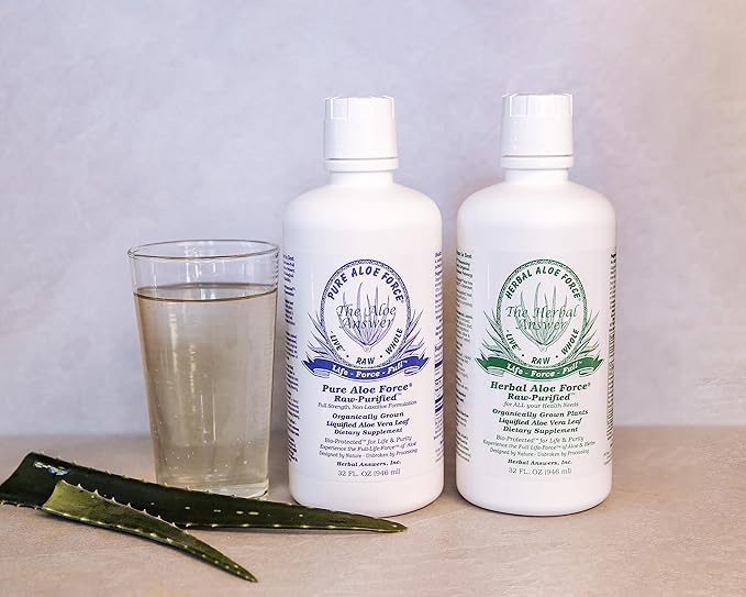 Herbal Answers Pure Aloe Force 32 Fl Oz