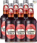 Fentimans Botanically Brewed Classic Cherry Cola Sparkling Soda 9.3 fl oz Bottles – Premium Craft Soda/Mixer for Cocktails &amp Refreshing Drinks